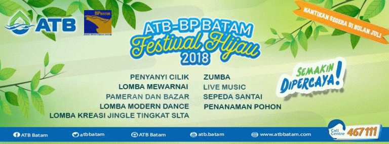 ATB-BP Batam Festival Hijau 2018, Meriah dengan Beragam Lomba