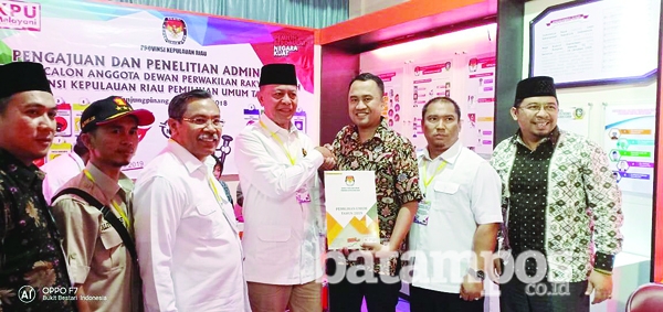Ada 581 Bacaleg DPRD Kepri Mendaftar