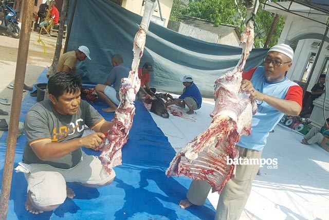 Hewan Kurban Dibagikan Langsung ke Rumah Warga