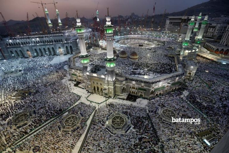 Jemaah Haji Tanjungpinang Sempat Hilang 4 Jam di Mina