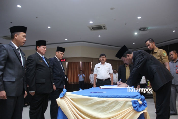 Tiga Kepala Dinas Dilantik