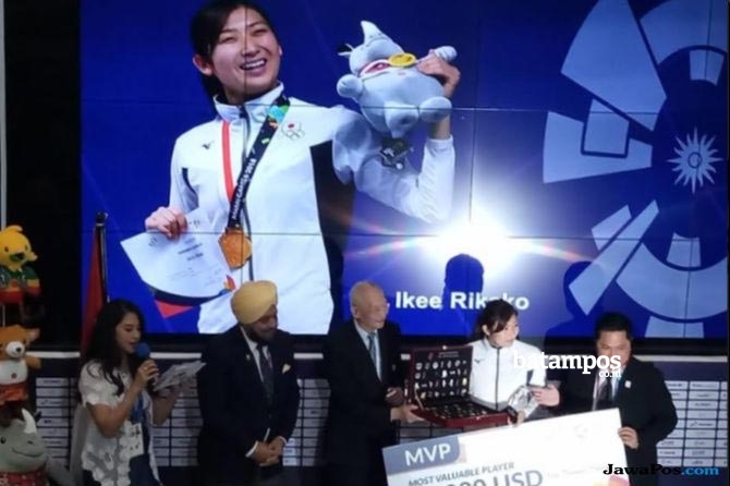 Rikako Ikee Dinobatkan sebagai Most Valuable Player, Asian Games 2018