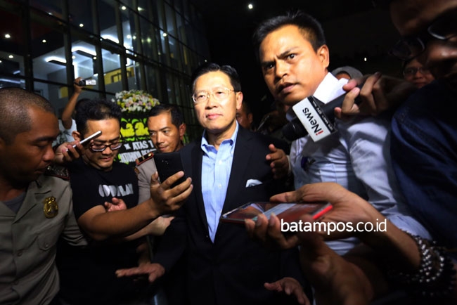 James Riady Menjawab 59 Pertanyaan Penyidik KPK