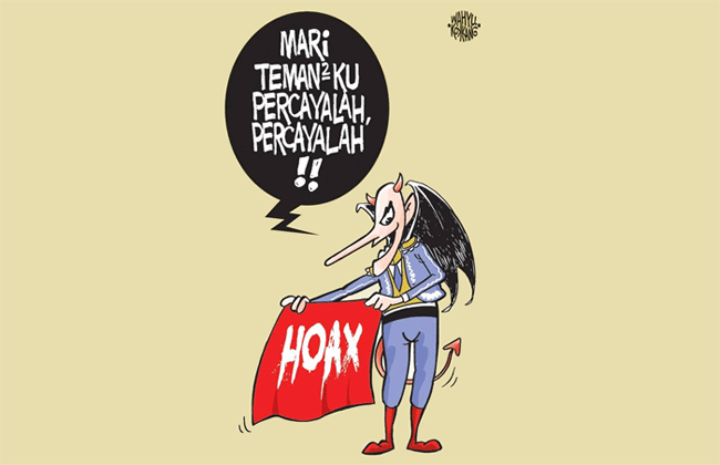 Penyebaran Berita Hoax Makin Kronis