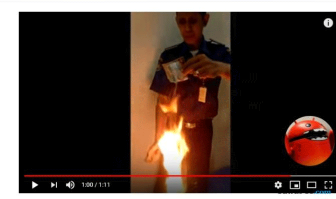 Tak Ada Masalah dengan Kopi Saset yang Terbakar saat Disulut Api