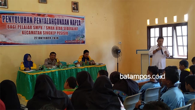 Cegah Penyalahgunaan Napza, Puskesmas Gelar Penyuluhan