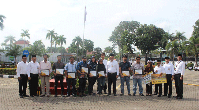 Jawara Tulis HUT PLN Batam