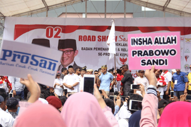 Sandiaga Uno Menyapa Batam