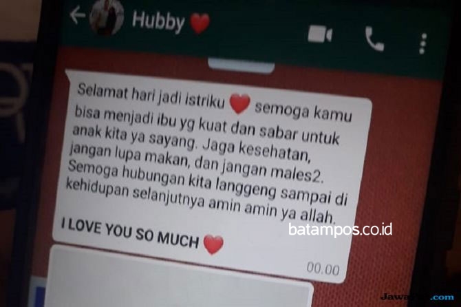 Pesan Terakhir dari Suami 6,5 Jam sebelum Lion Air JT 610 Jatuh