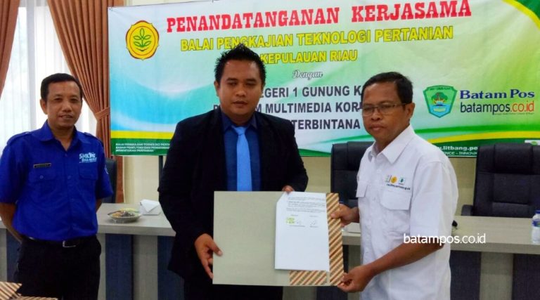 BPTP Kepri Jalin Kerja Sama dengan Batam Pos dan batampos.co.id