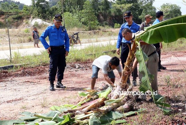 Amankan Lahan Sangketa, Tim Terpadu Bubarkan Penjaga Lahan di Marina