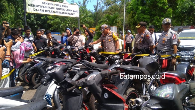 Motor Hilang, Cek Langsung ke Polsek Sekupang