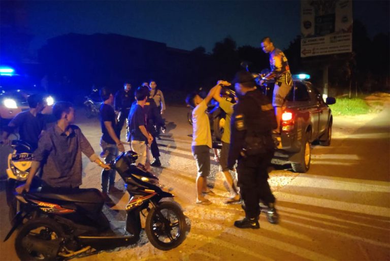 Razia Kendaraan Digelar Malam Hari