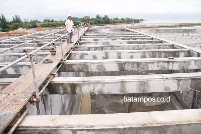 IPAL Bengkong Sadai Rampung 85 Persen