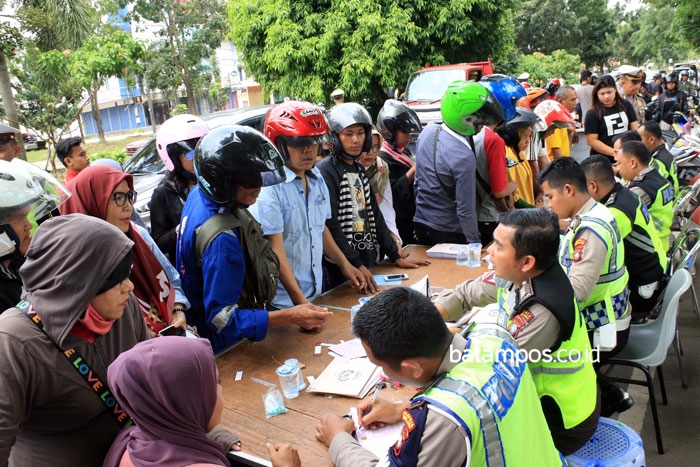 Polisi Tilang 133 Pengendara