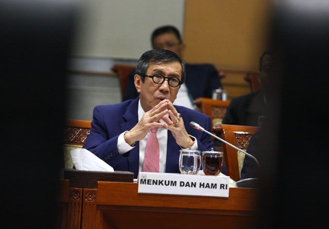Yasonna Ingin Bebaskan Ratusan Napi Koruptor