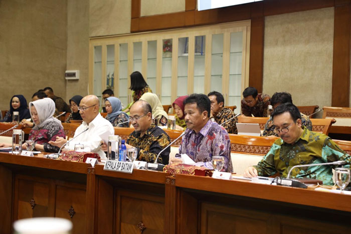 BP Batam Hadiri RDP Bersama Komisi VI