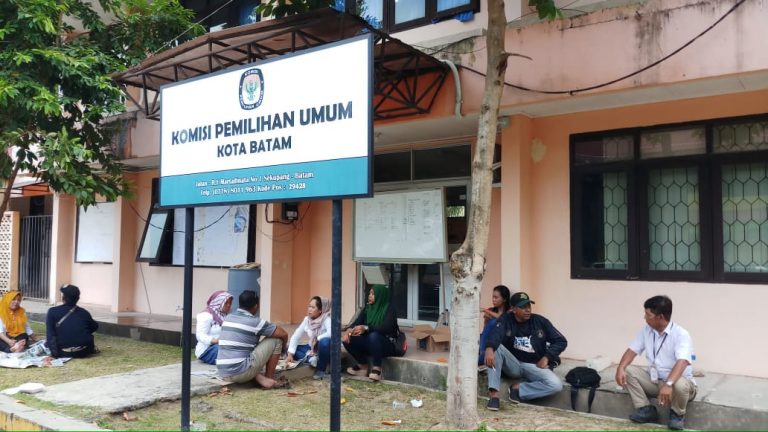 Begini Situasi di KPU Batam Sekarang 