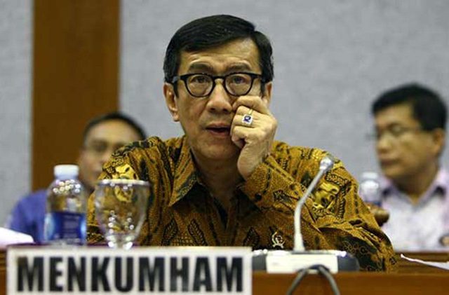 Bebaskan 38.822 Napi, Menteri Yasonna Digugat ke Pengadilan