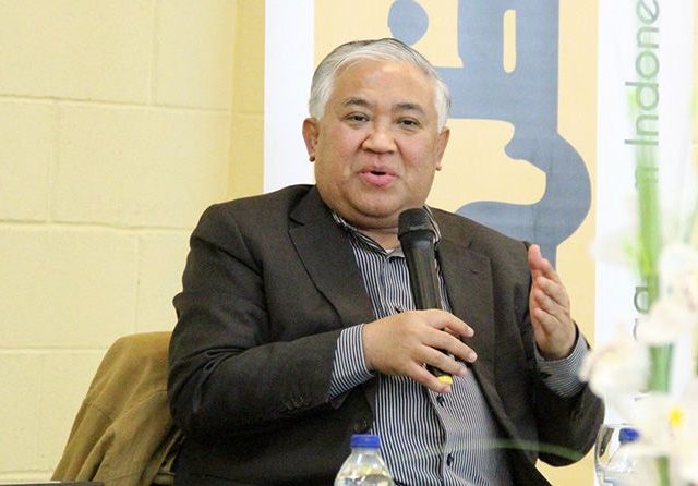 Din Syamsuddin Usulkan Parpol Islam Tunggal