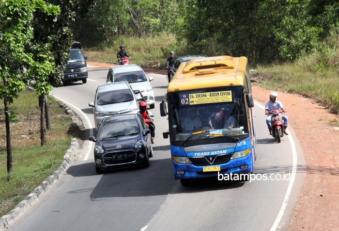 Kini Bus Trans Batam Hanya Mengangkut 12 Penumpang