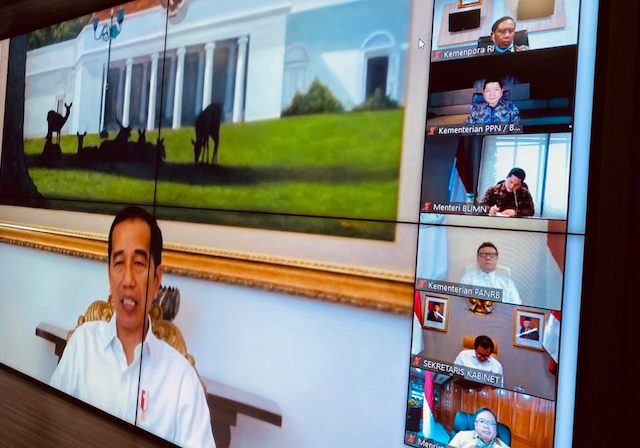 Presiden Soroti 8 Provinsi Penyumbang Terbesar Covid-19 di Indonesia