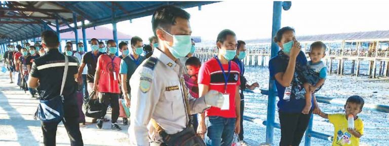 Tiba dari Malaysia Langsung Dikarantina