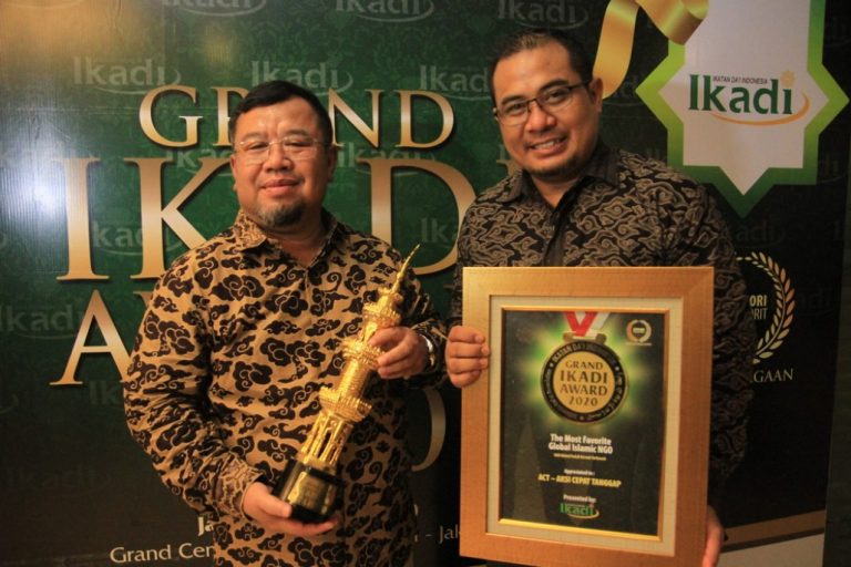 ACT Raih Penghargaan “NGO Terfavorit” dari Ikadi
