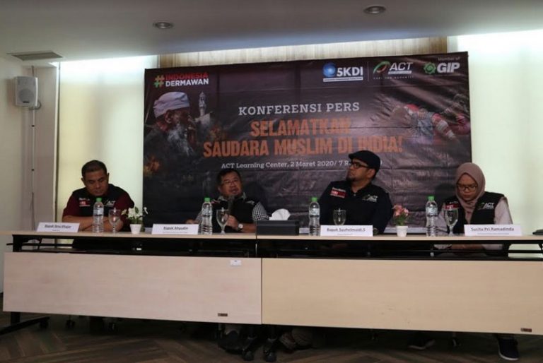 ACT Segera Kirimkan Bantuan Kemanusiaan untuk Muslim India