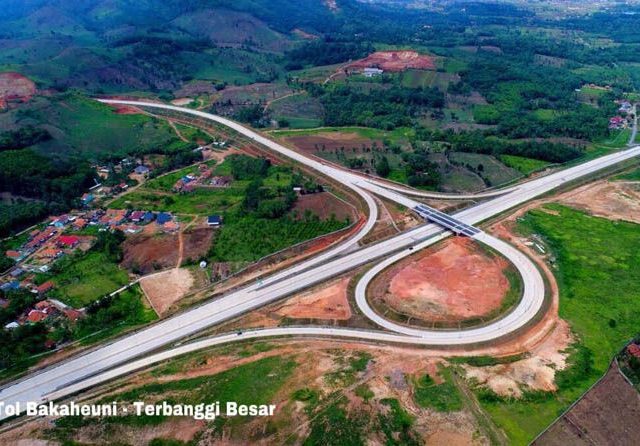 Jalan Tol Pekanbaru – Bangkinang, Ada 34 Persimpangan