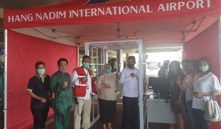 Bandara Hang Nadim Batam Dapat Bantuan Alat Pemindai Suhu Tubuh