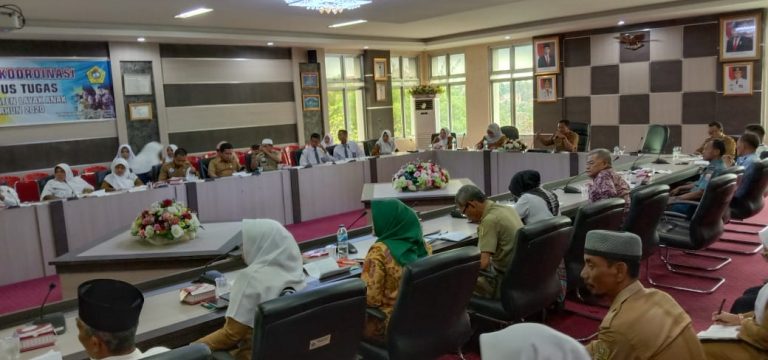 Menuju Penilaian Mandiri, Kabupaten Karimun Rapat Koordinasi Kota Layak Anak 