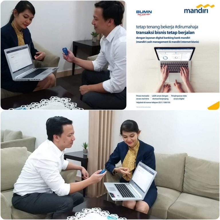 Tetap Tenang Bekerja #dirumahaja Dengan Layanan Mandiri Cash Management