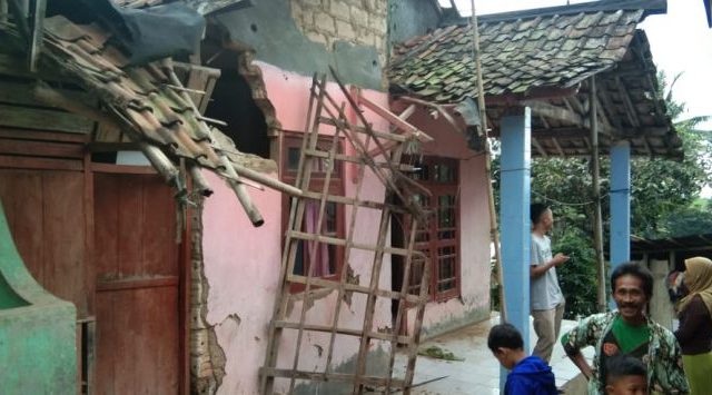 Gempabumi di Sukabumi, 15 Rumah Rusak dan 3 Orang Terluka