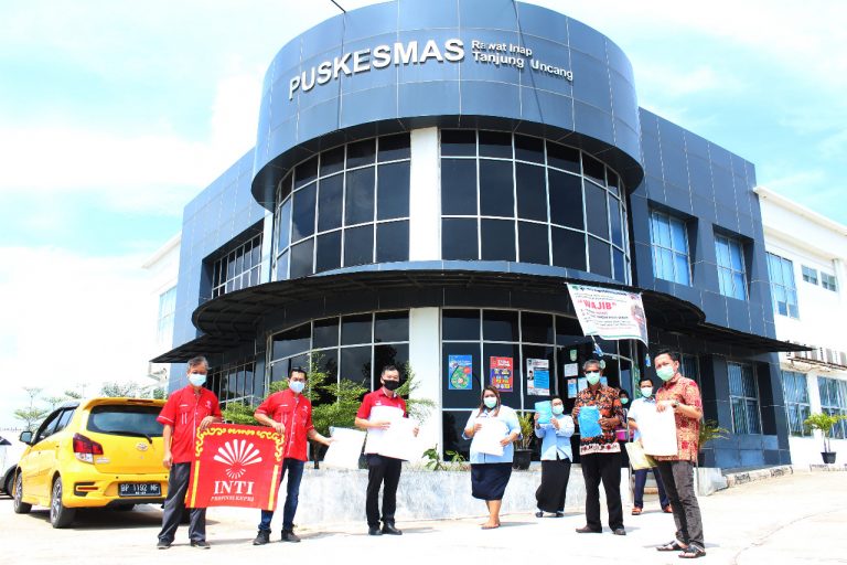 INTI Kepri Berikan Alat Perlindungan Diri untuk 11 Puskesmas di Batam