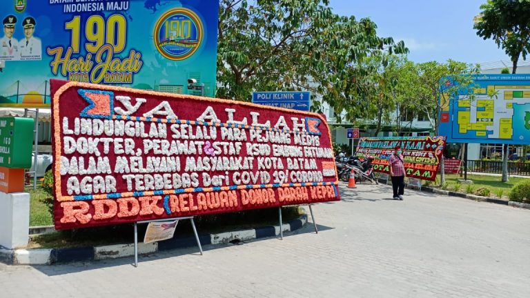 Bukan Hanya APD, Tenaga Medis Juga Dapat Dukungan Ini Dari Masyarakat Batam