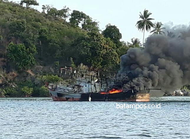 Pembakar Kapal Cumi Harus Diproses Hukum