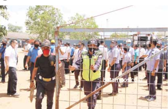 BP Batam Segel Lahan Persero, Ini Alasannya….