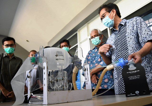Indonesia Produksi Ventilator Sendiri, 25 April sudah Tersedia