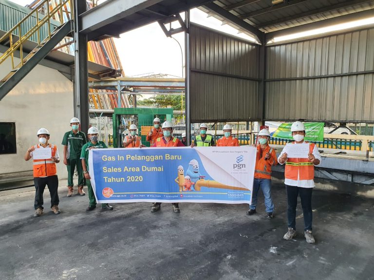 PGN Alirkan Gas ke Kawasan Industri Pelindo 1 di Wilayah Dumai