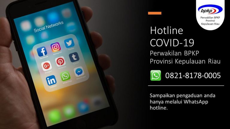 Ada Penyalahgunaan Bantuan Covid-19? Adukan ke BPKP Lewat WhatsApp
