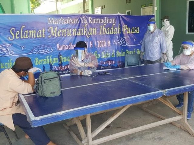 49 Orang Pernah Tarawih dengan Pasien Positif Covid-19 di Bengkong