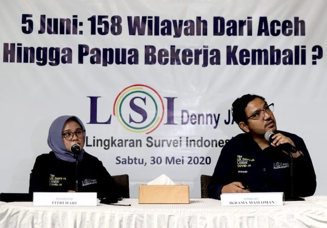 Hasil Survei, 158 Daerah Siap Songsong New Normal