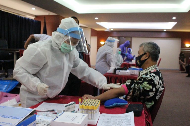 299 Pegawai Itjen Kemenkumham Ikut Rapid Test, Semua Non Reaktif