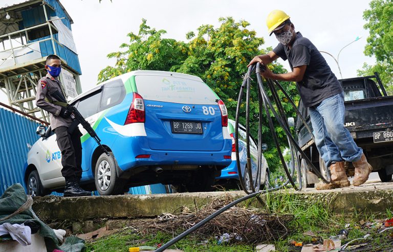 Tim ATB “Gulung” Sambungan Ilegal