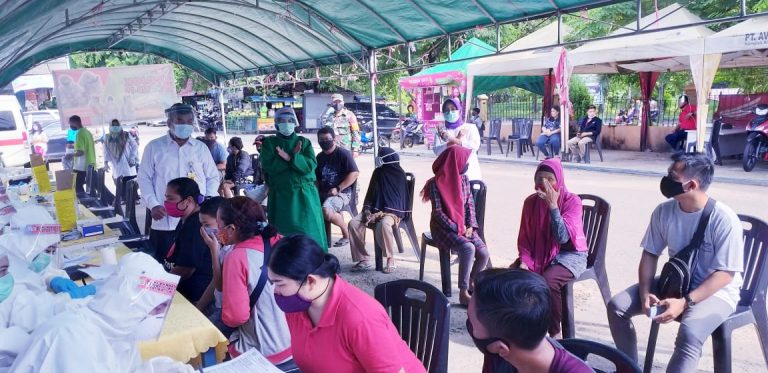 1.241 Warga Bengkong Jalani Rapid Test, Ini Hasilnya…..