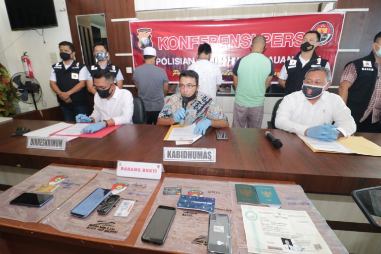 Polda Kepri Amankan 3 Pelaku Perdagangan Orang, Korbannya Dipekerjakan di Kapal Berbendera Tiongkok