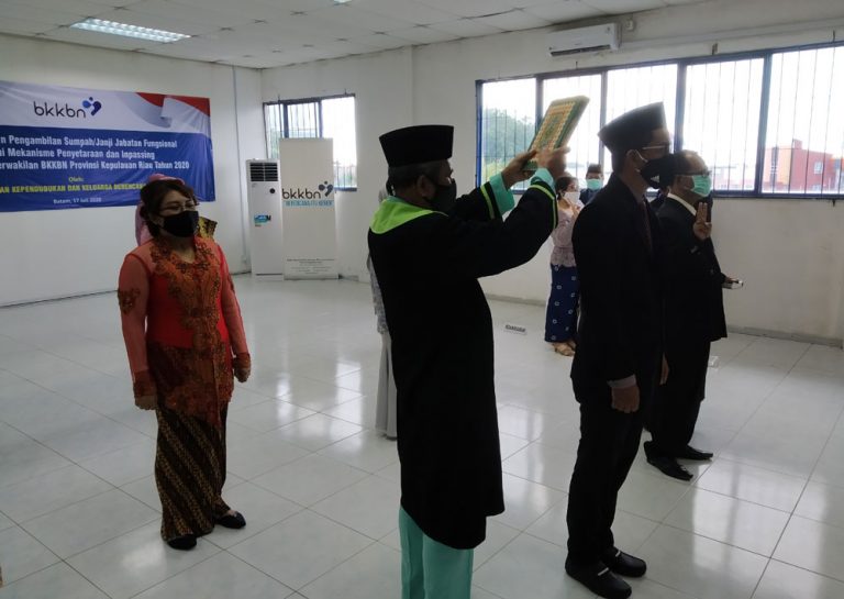687 Pegawai BKKBN Provinsi se-Indonesia Dilantik Menjadi Pejabat Fungsional, 12 Orang Dari Provinsi Kepri