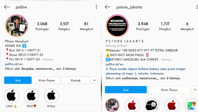 Pemilik Tersandung Kasus, Instagram PS Store Masih Sebar Giveaway