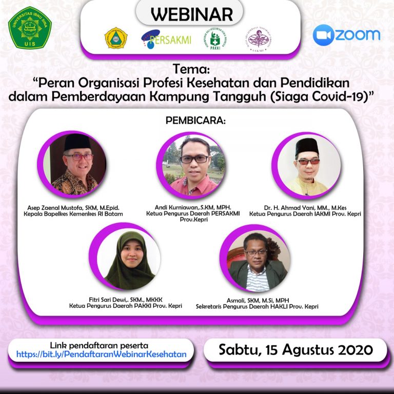 Begini Peran Organisasi Profesi Kesehatan Dalam Pemberdayaan Kampung Tangguh (Siaga Covid-19)